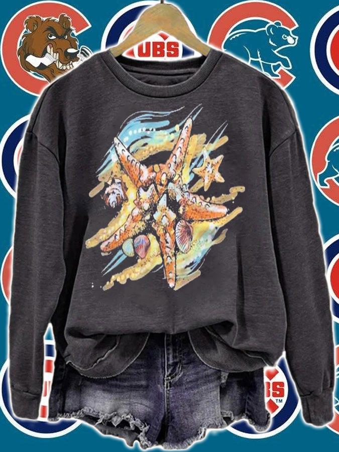 Starfish And Shells On A Summer Beach Shirt t-shirt