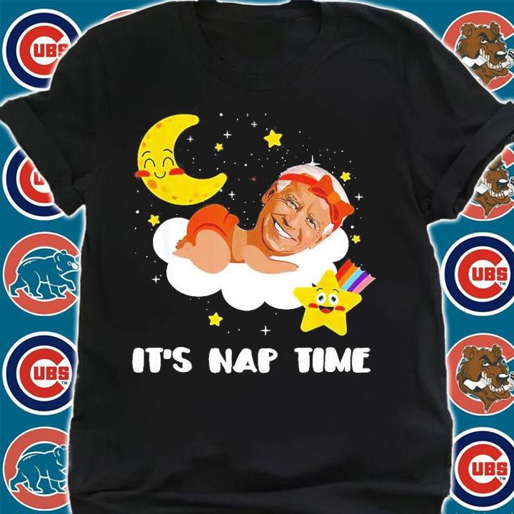 Joe Biden Taking A Nap On The Moon Cute T-Shirt t-shirt shirt