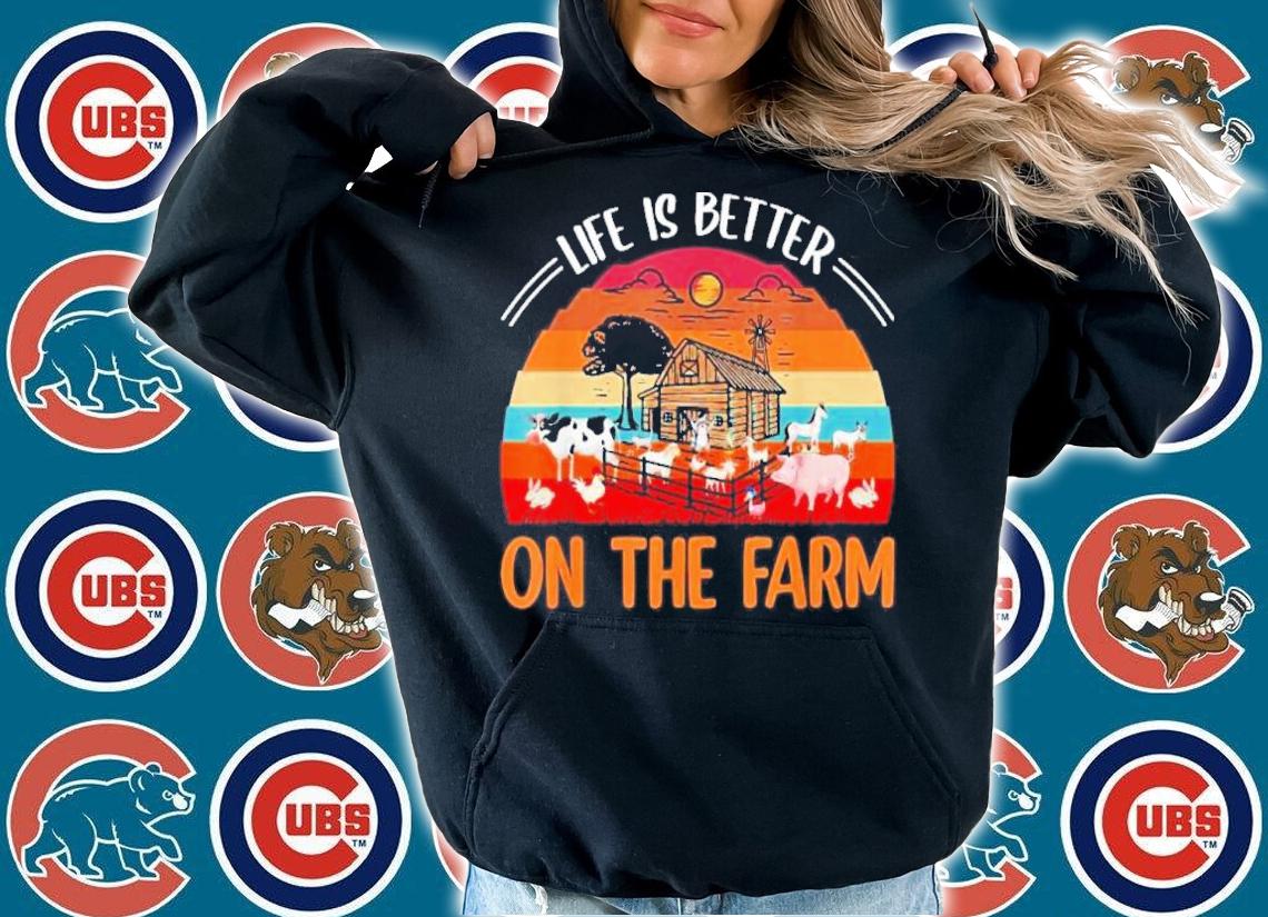 Life Is Better On The Farm Vintage Shirt t-shirt
