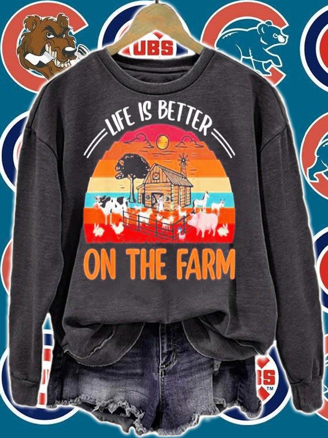 Life Is Better On The Farm Vintage Shirt t-shirt