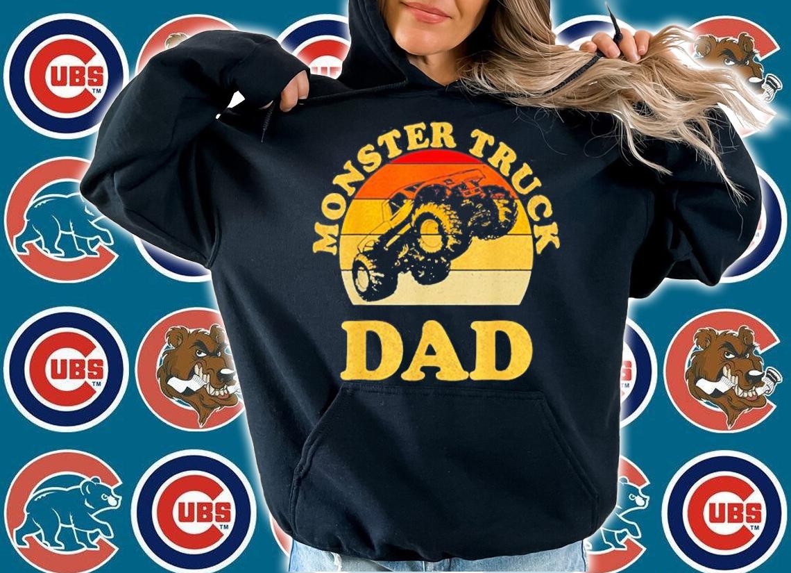 Monster Truck Dad Retro Vintage T-Shirt t-shirt hoodie
