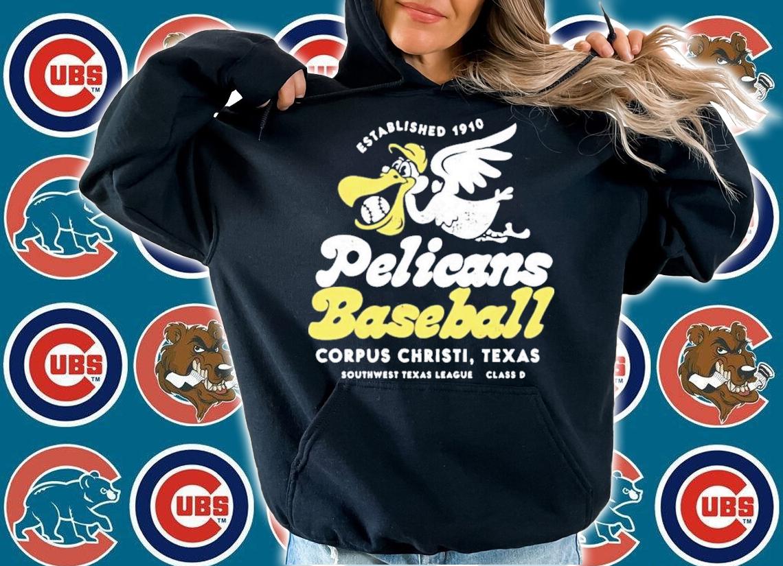 Pelicans Baseball Corpus Christi Texas Established 1910 Shirt t-shirt