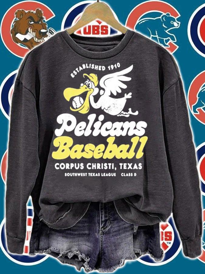Pelicans Baseball Corpus Christi Texas Established 1910 Shirt t-shirt
