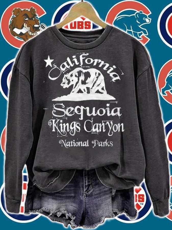 Sequoia Kings Canyon California National Park 2 Sided Design Shirt t-shirt