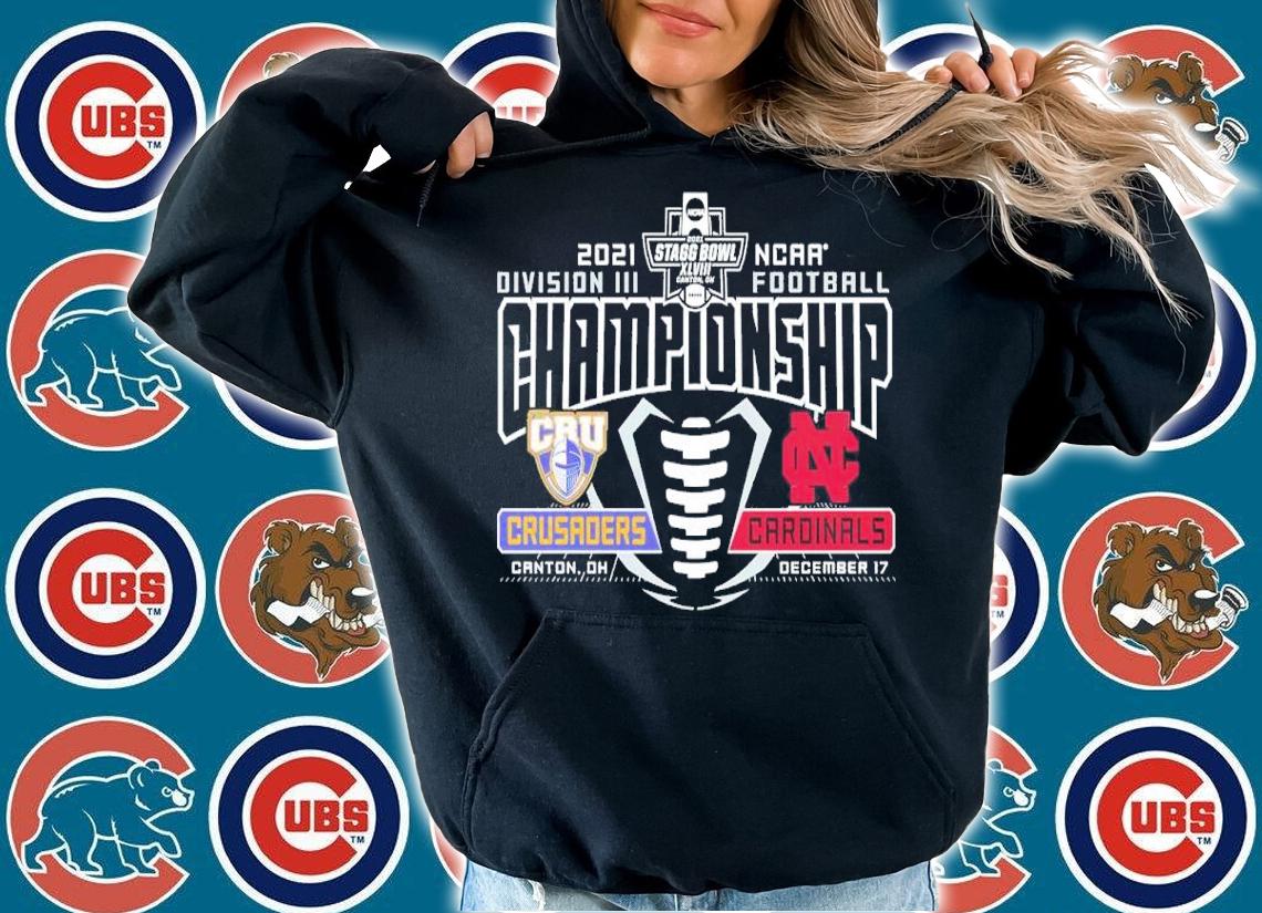 Division III NCAA Football Final Champion Crusaders and Cardinals shirt t-shirt