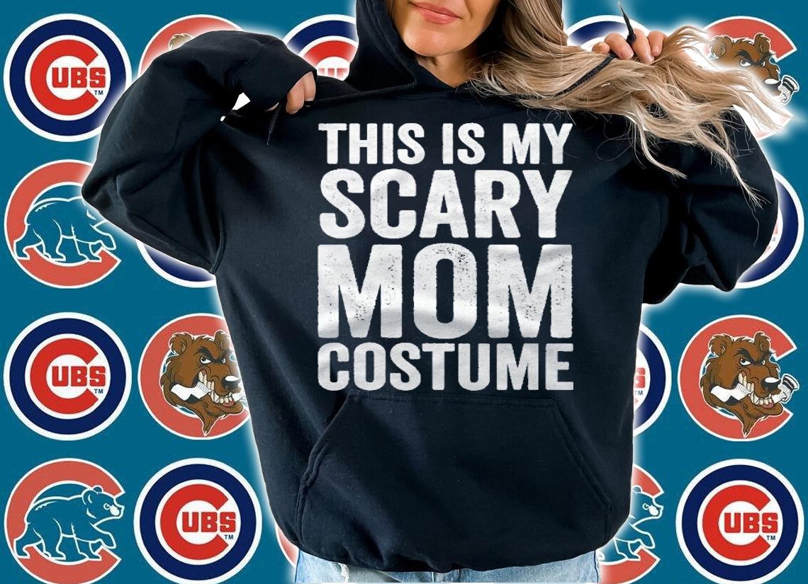 Halloween Easy Outfit Funny This Is My Scary Mom Costume Shirt t-shirt hoodie