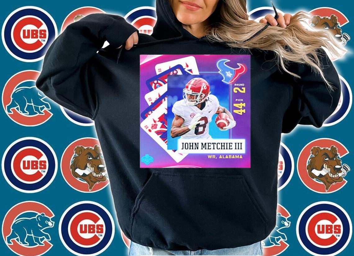 John Metchie Houston Texans NFL Draft 2022 T-Shirt t-shirt hoodie