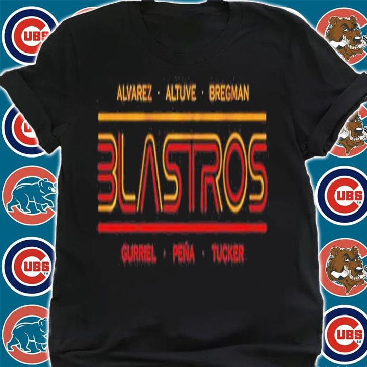 Houston Blastros Alvarez Altuve Bregman Gurriel Pena Tucker Shirt t-shirt shirt