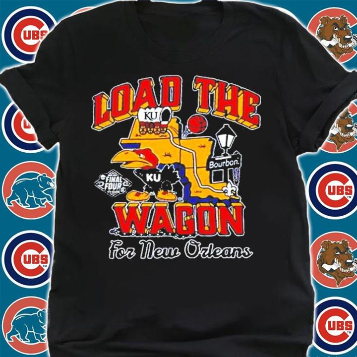 Kansas Jayhawks Load The Wagon For New Orleans 2022 Shirt t-shirt shirt