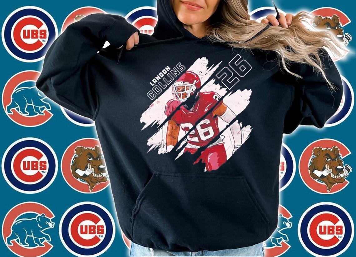 Landon Collins Stripes Football Shirt t-shirt hoodie
