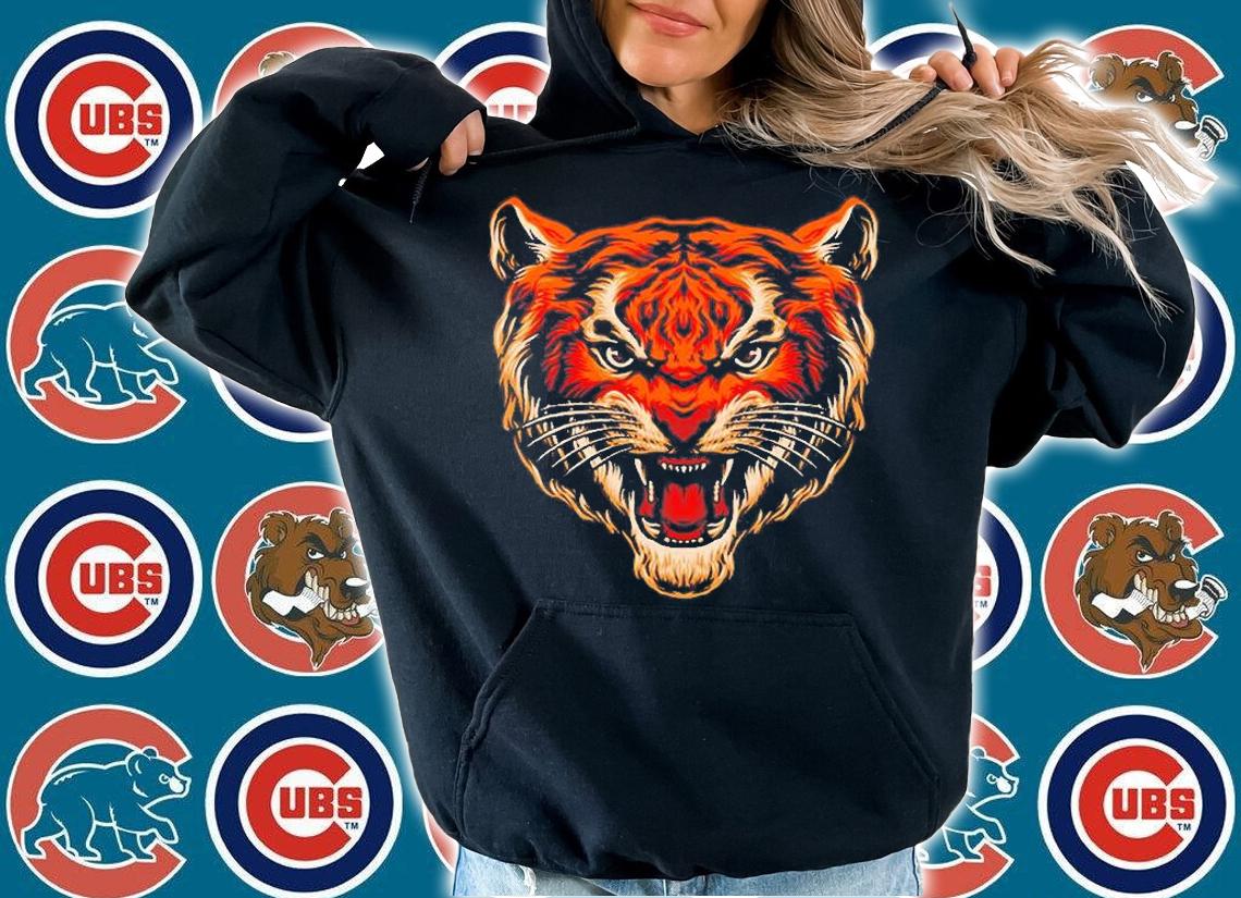 Roar Tiger Head T-Shirt t-shirt hoodie