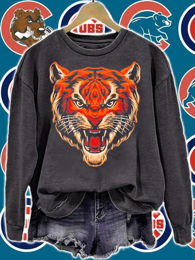 Roar Tiger Head T-Shirt t-shirt sweatshirt