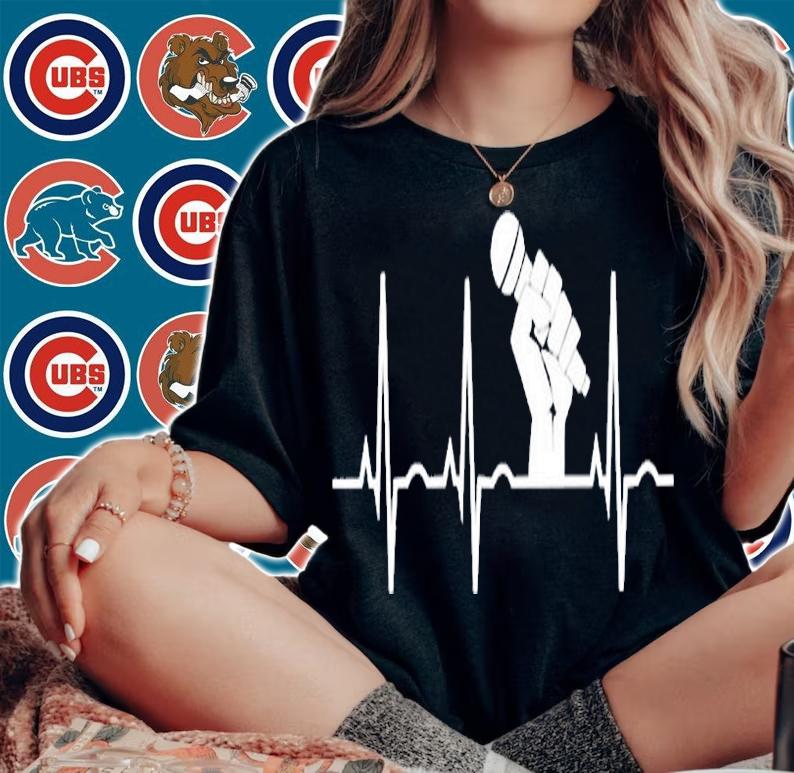 Slam Poetry Shirt Poet Heartbeat Spoken Word T-Shirt t-shirt