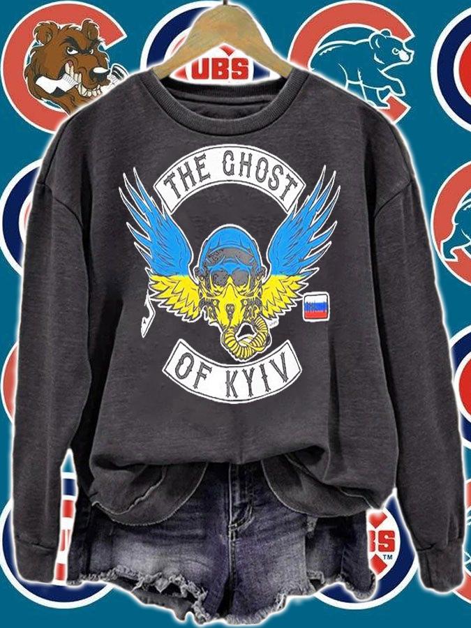 The Ghost Of Kyiv Wings Ukraine Force Flag T-Shirt t-shirt sweatshirt