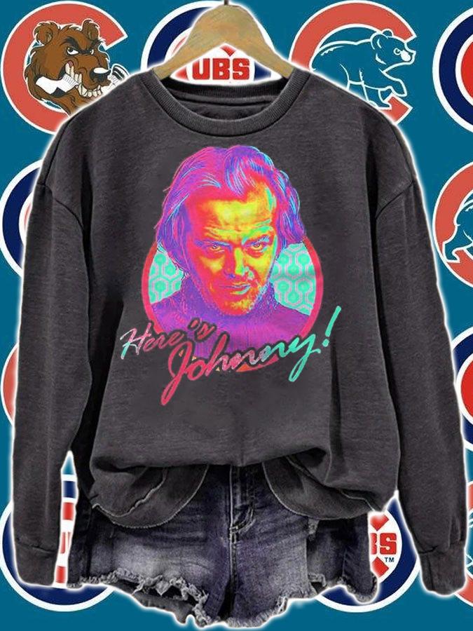 HereS Johnny Essential The Shining Shirt t-shirt sweatshirt