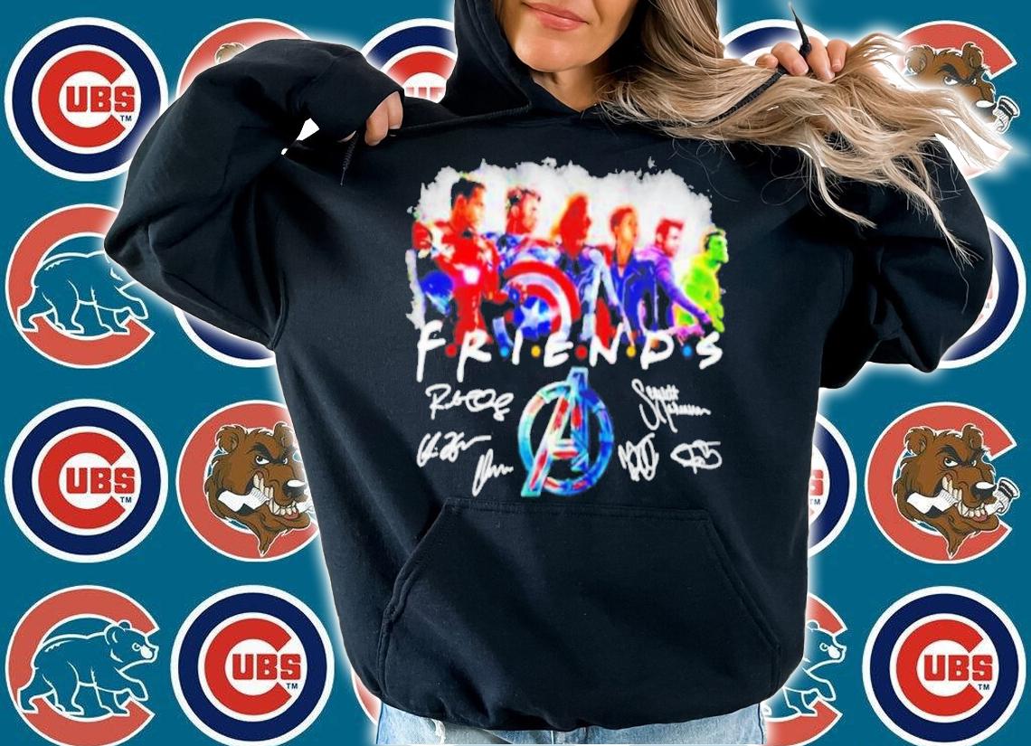 Iron Man Captain America Thor Black Widow Clint Barton And Hulk Friends Signatures Shirt t-shirt hoodie