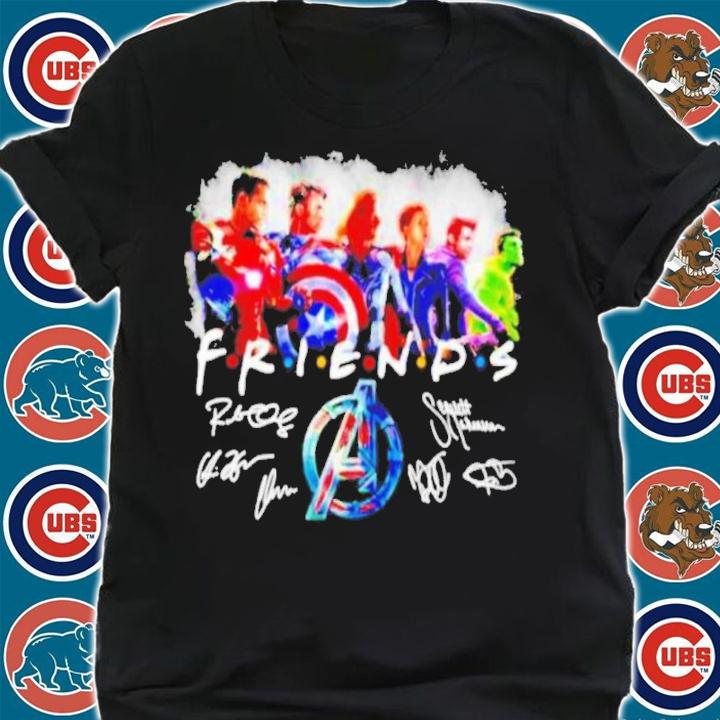 Iron Man Captain America Thor Black Widow Clint Barton And Hulk Friends Signatures Shirt t-shirt shirt