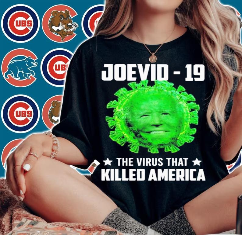 Joe Biden Corona Joevid-19 The Virus That Killed America Shirt t-shirt woman shirt