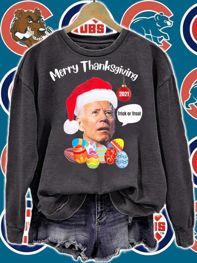 Let's Go Brandon, Biden Gag Gift For Christmas T-Shirt t-shirt
