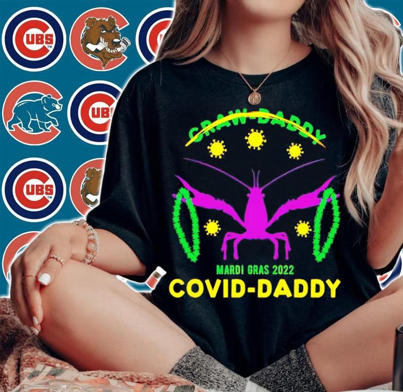 Mardi Gras 2022 Covid Daddy T-Shirt t-shirt