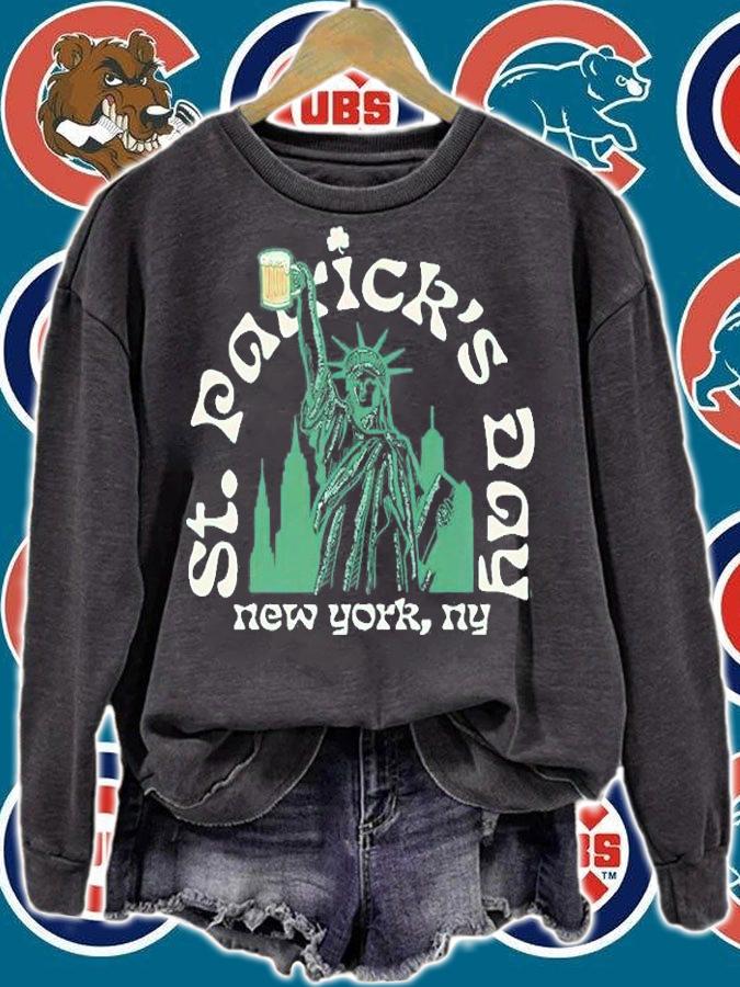 New York Nyc St. Patrick's Day T-Shirt t-shirt sweatshirt