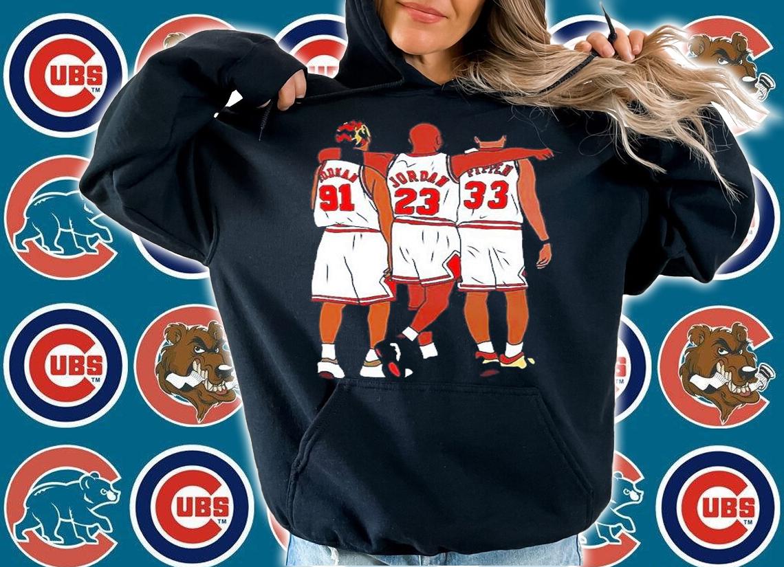 Dennis Rodman MJ And Scottie T-Shirt t-shirt hoodie