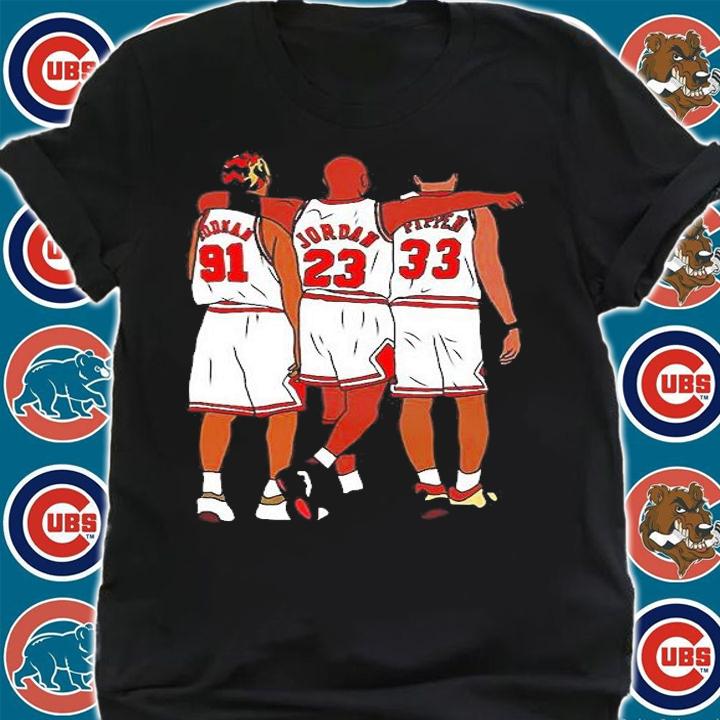 Dennis Rodman MJ And Scottie T-Shirt t-shirt shirt