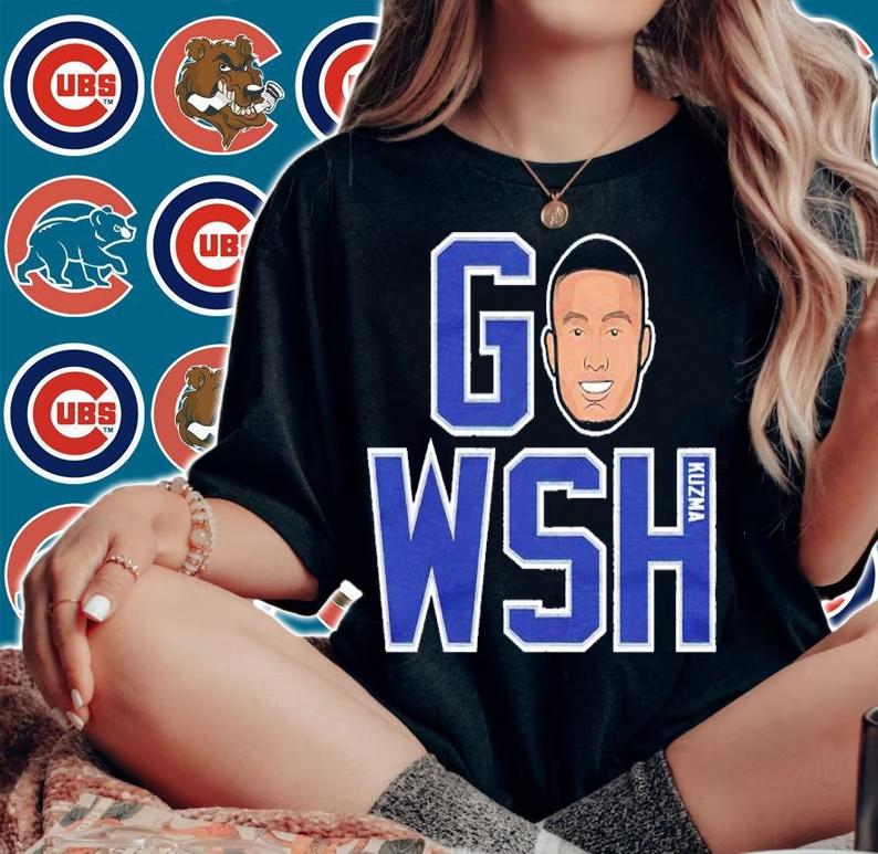 Kyle Kuzma Washington GO WSH shirt t-shirt
