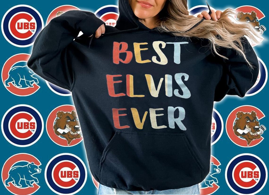 Mens Best Elvis Ever Retro Vintage First Name Gift Shirt t-shirt