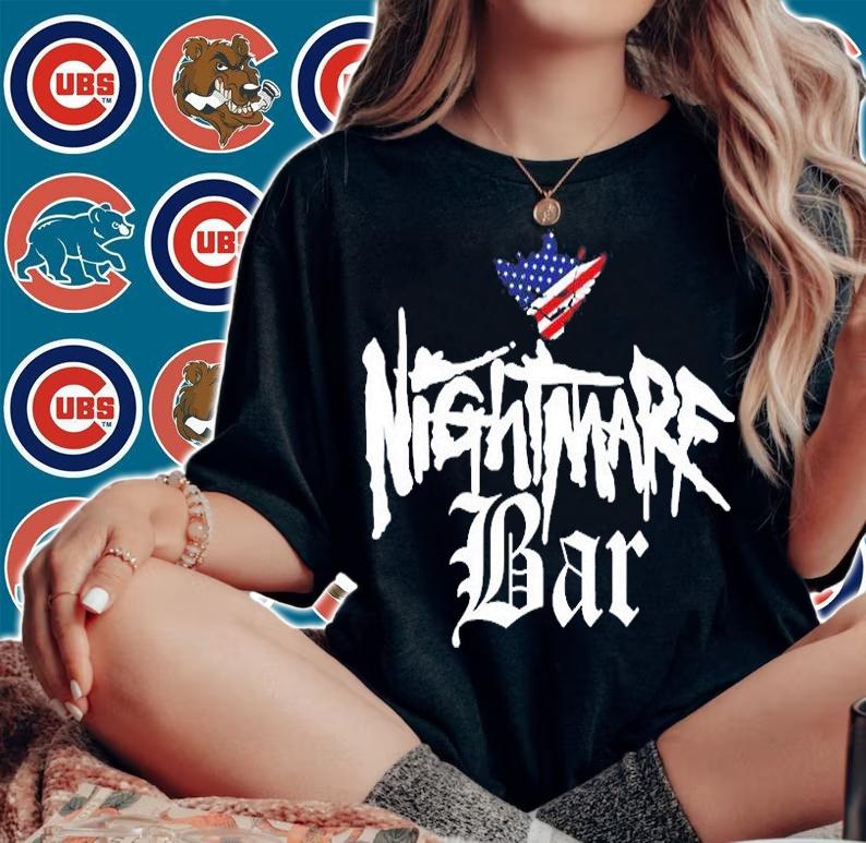 Nightmare Bar Cody Rhodes T-Shirt t-shirt woman shirt