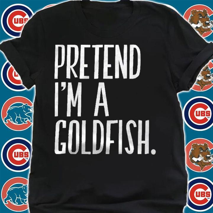 Pretend Im A Goldfish Funny Halloween Party Shirt t-shirt shirt