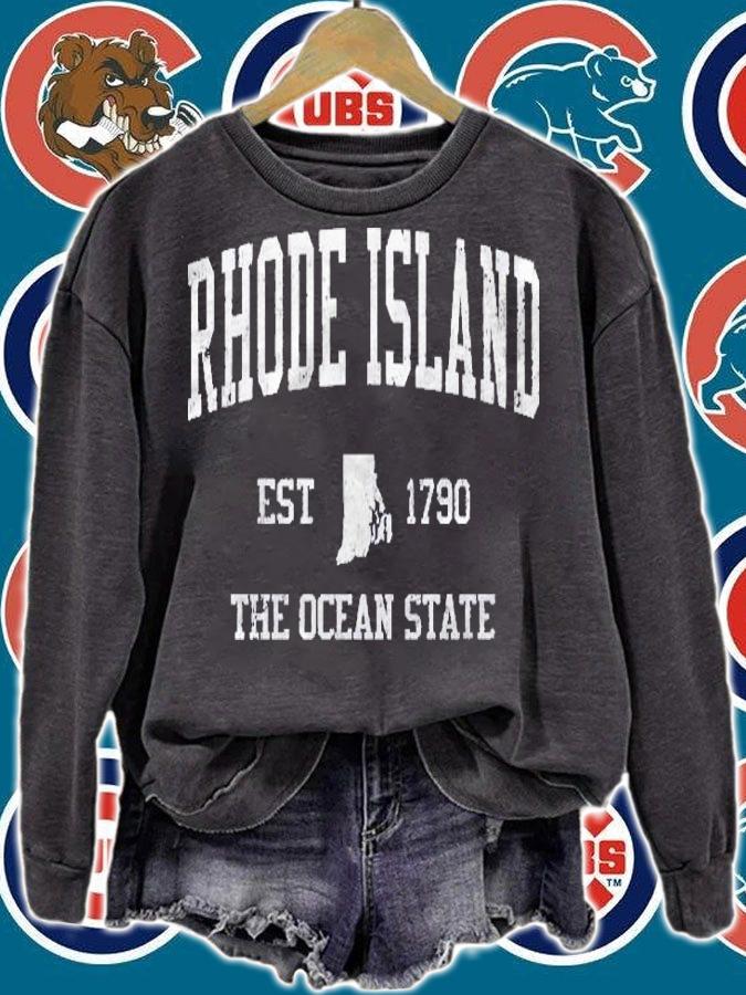 Rhode Island Vintage Sports Design Shirt t-shirt sweatshirt