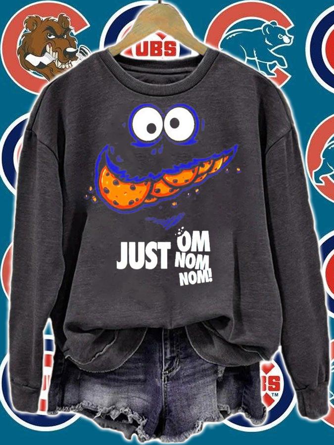 Cookie Monster Just Om Nom Nom Shirt t-shirt sweatshirt