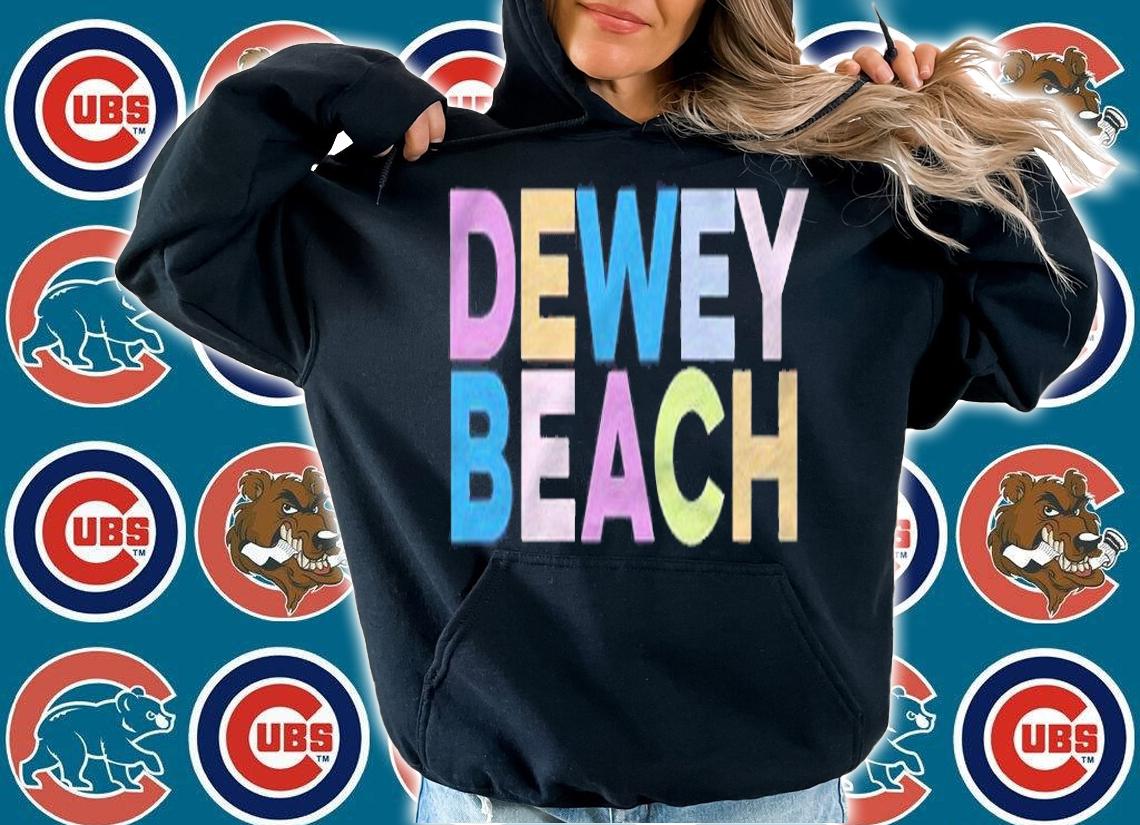 Dewey Beach Delaware Colorful Vacation Shirt t-shirt