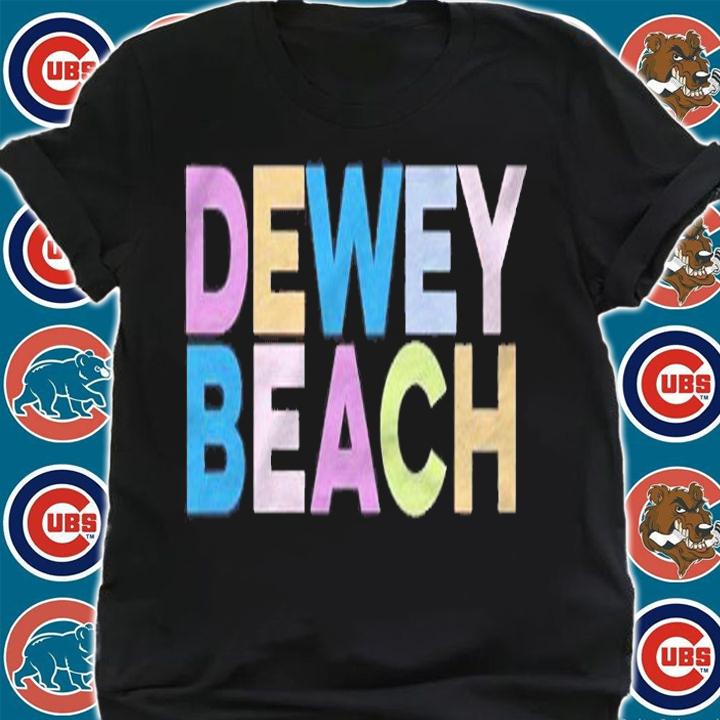 Dewey Beach Delaware Colorful Vacation Shirt t-shirt