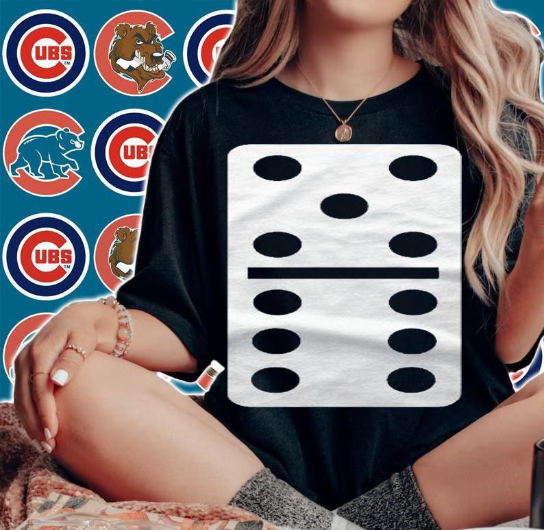 Five Six Dominoes Halloween Costume Domino Game Shirt t-shirt woman shirt