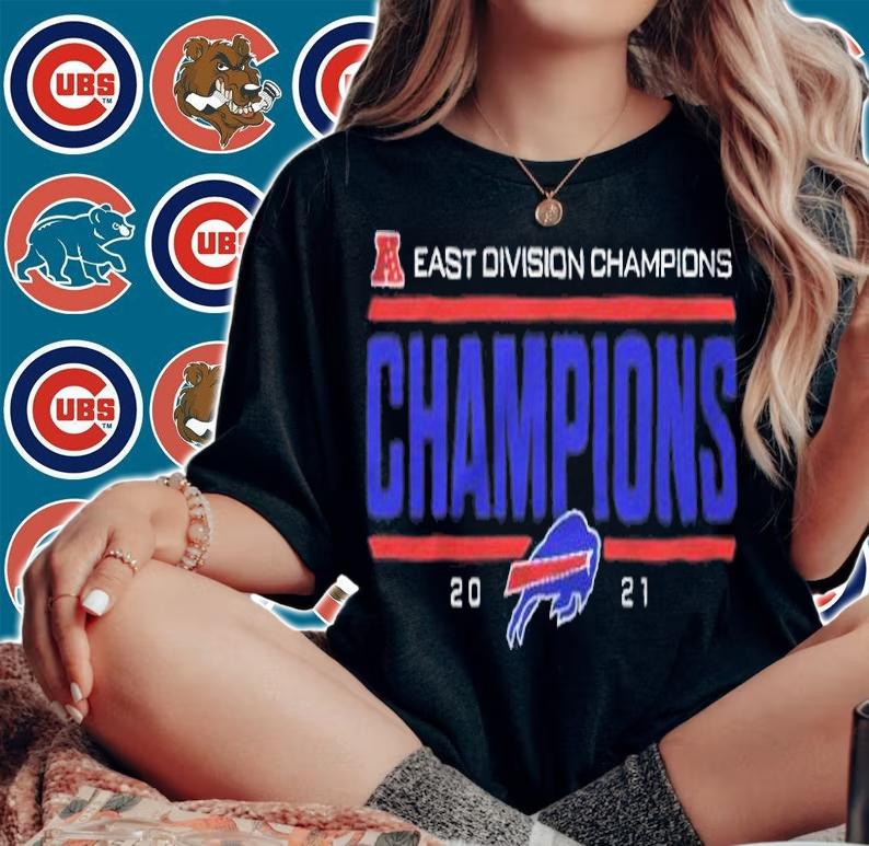 Funny Buffalo Bills East Division Champions 2021 T-shirt t-shirt woman shirt