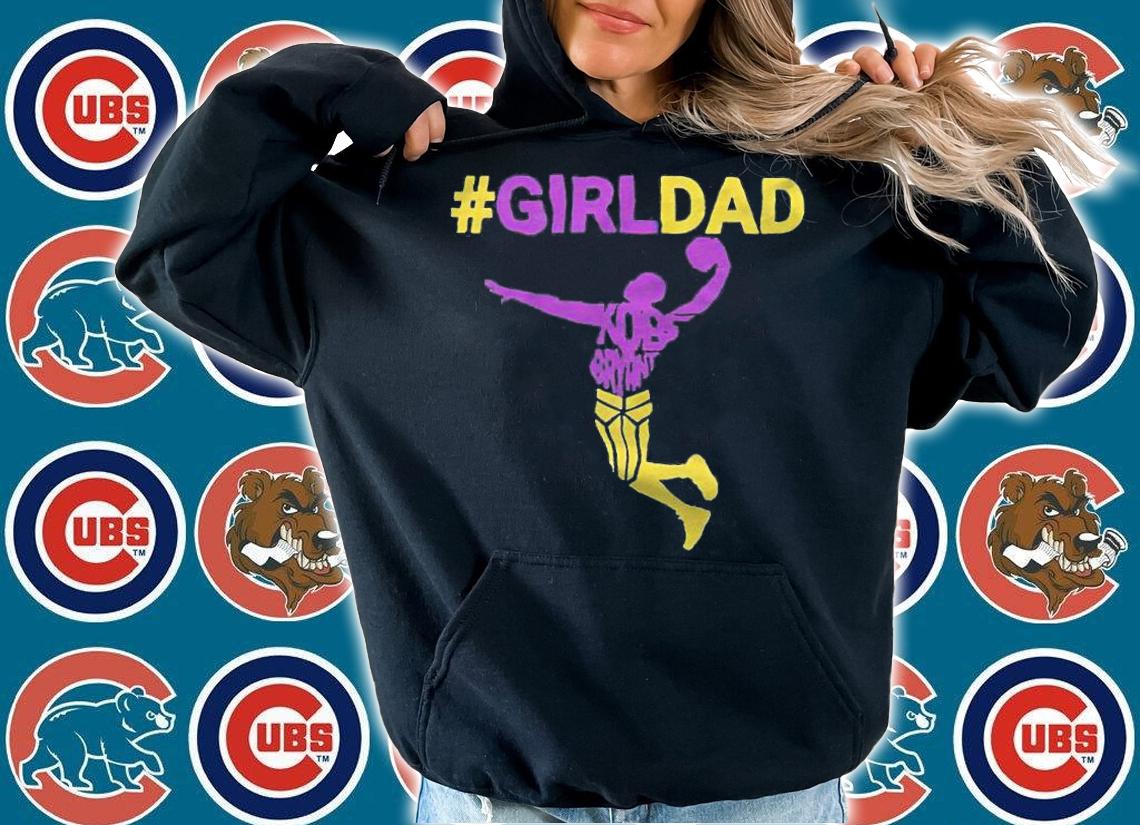 Girl dad Kobe Bryant playing basketball T-shirt t-shirt hoodie