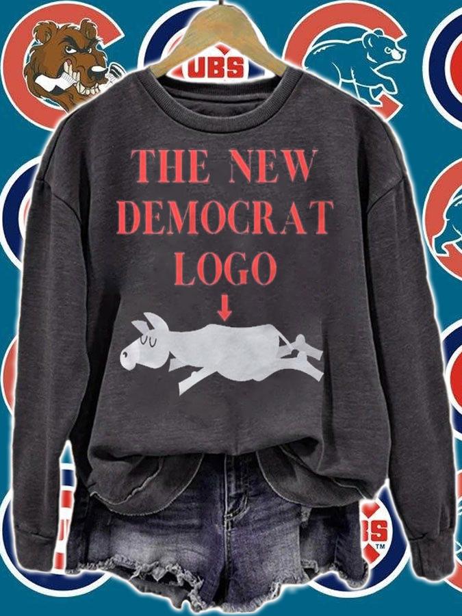 Official dead Donkey The New Democrats Logo Offensive Jokes T-Shirt t-shirt sweatshirt
