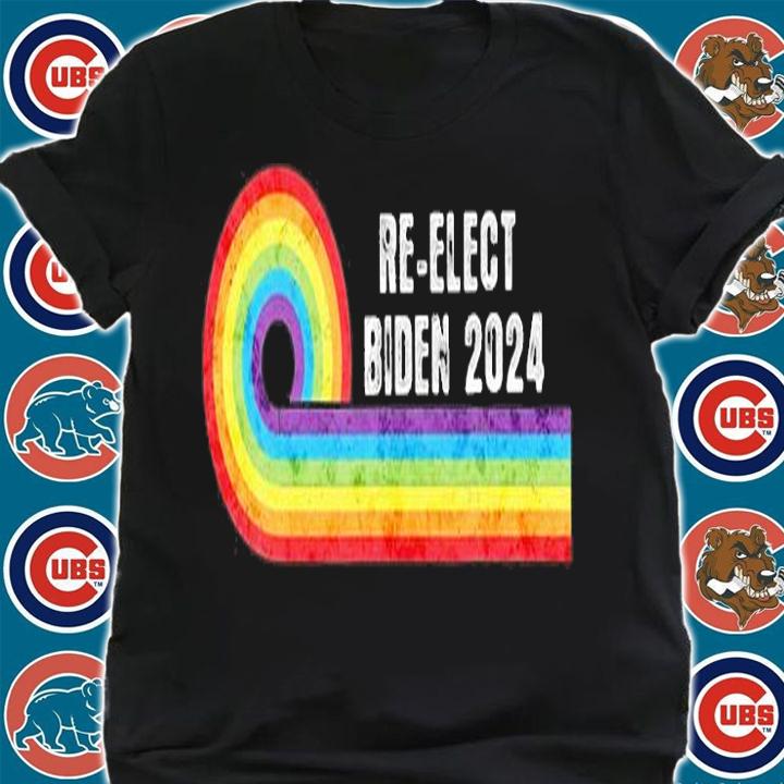 Patriotic Re-Elect Biden 2024 Gay Community Vintage T-Shirt t-shirt shirt