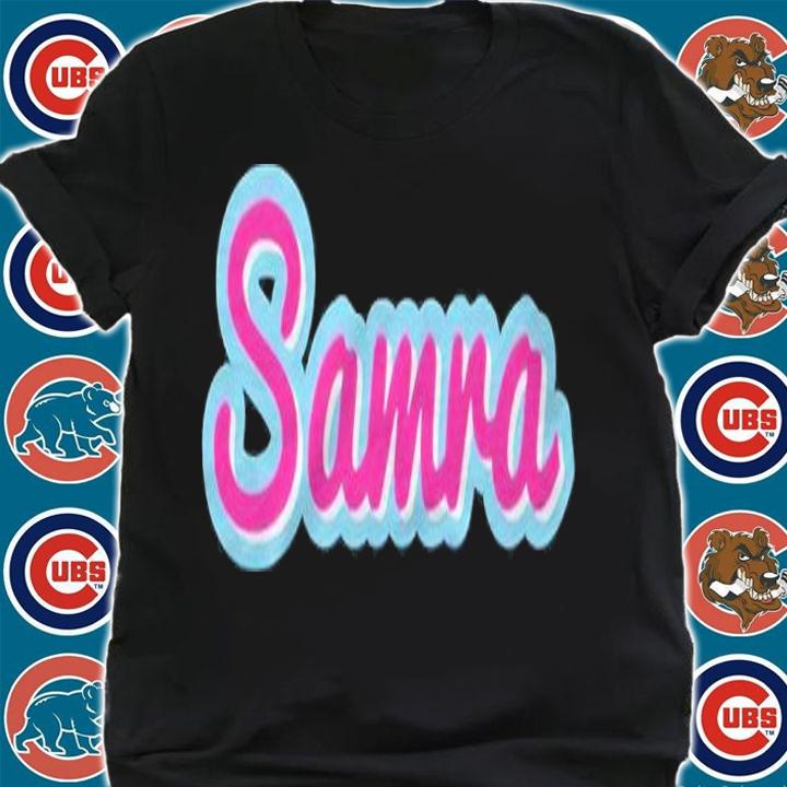 Samra text logo T-shirt t-shirt shirt