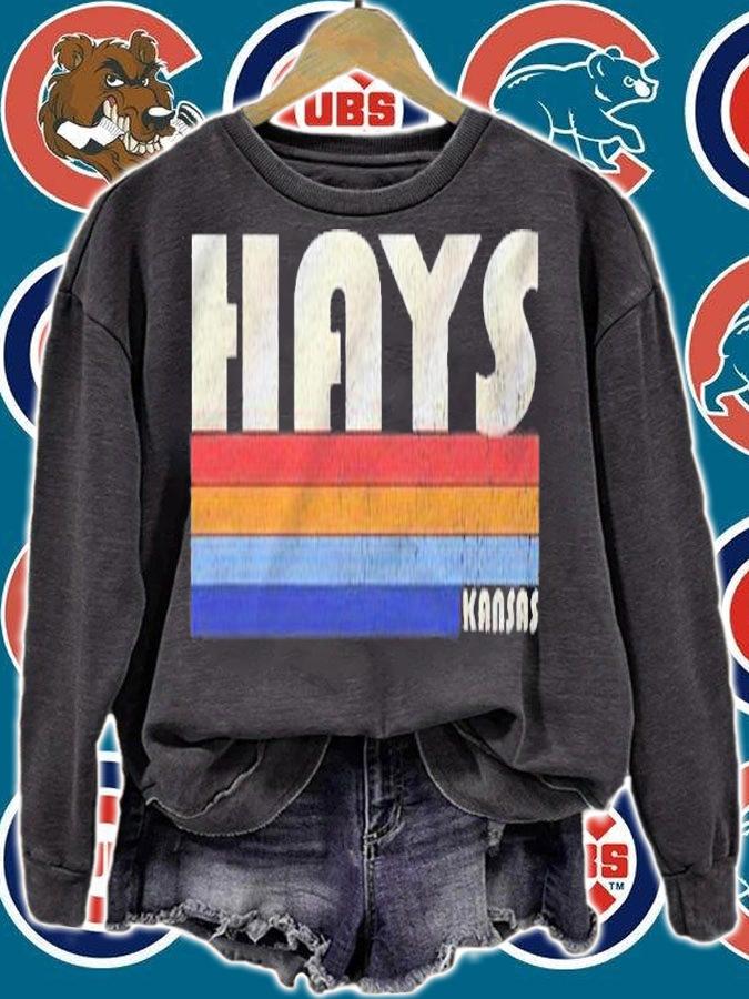 Vintage 70S 80S Style Hays Ks Shirt t-shirt