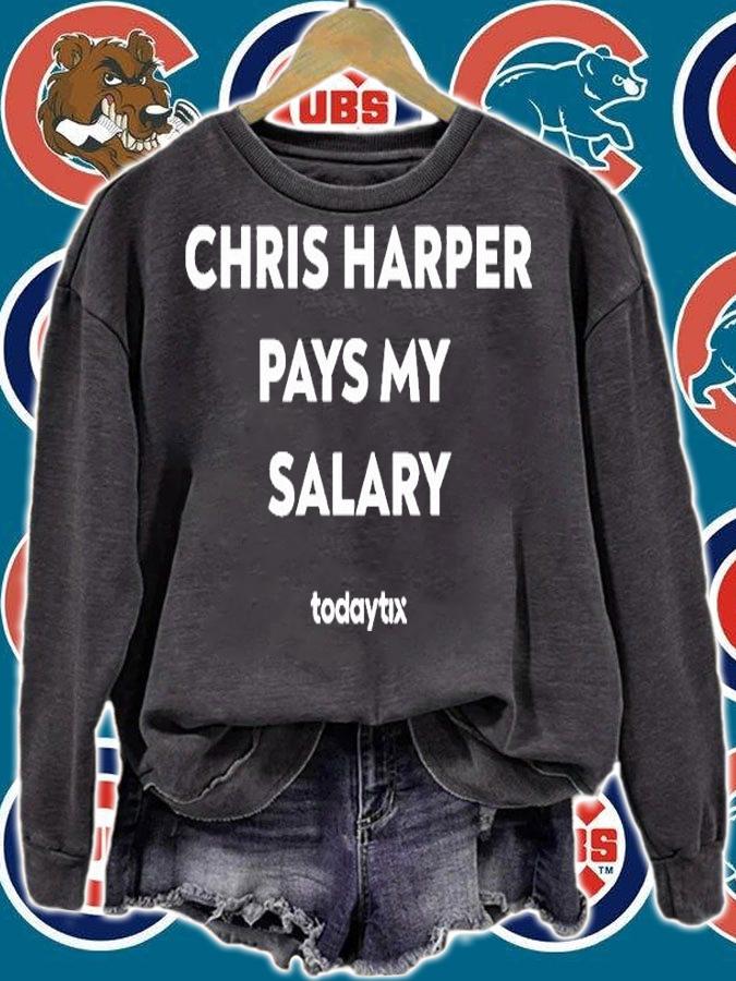 Chris Harper Pays My Salary T-shirt