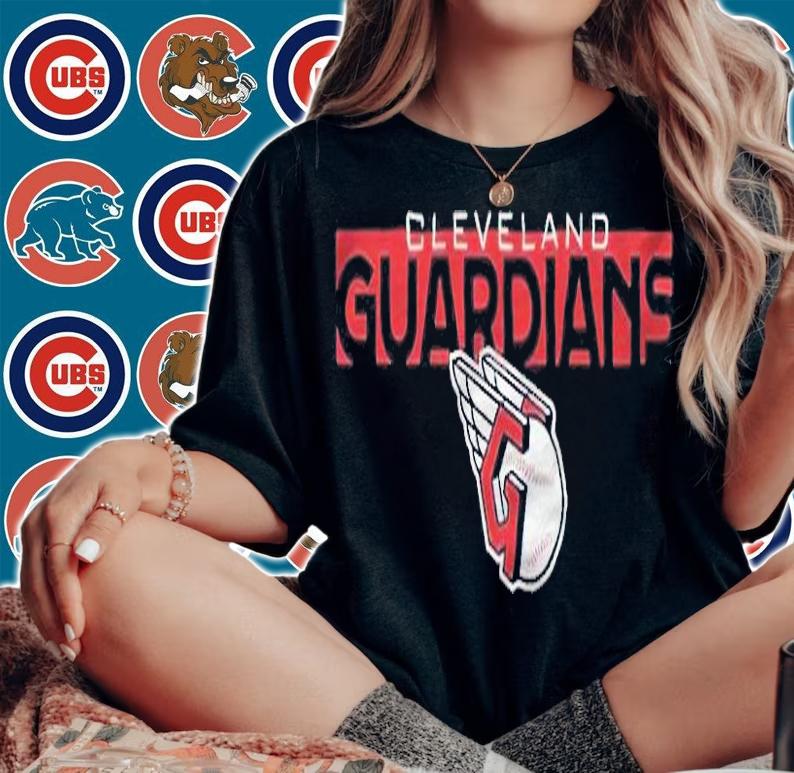 Cleveland Guardians new team logo 2021 T-shirt