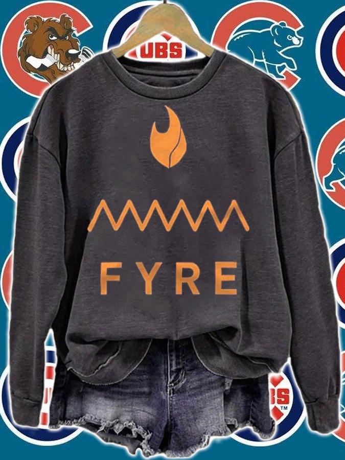 Fyre Festival logo T-shirt sweatshirt