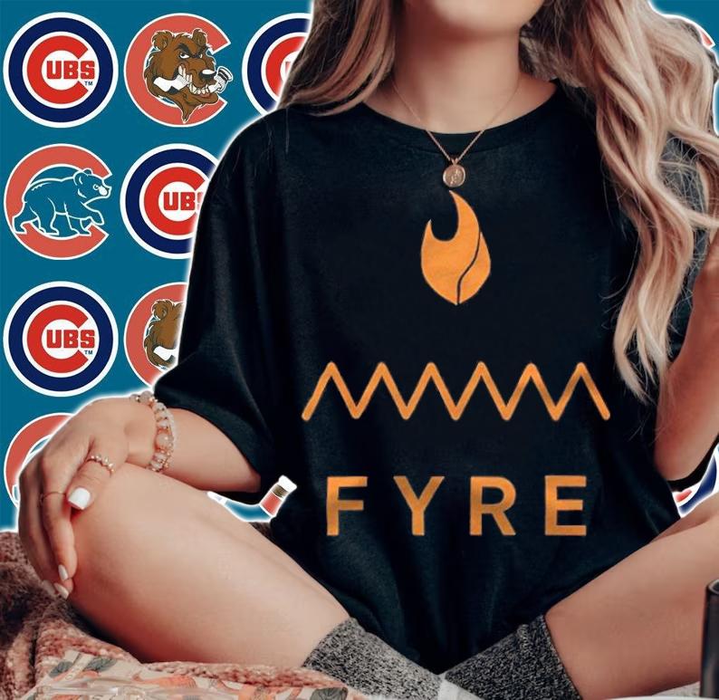 Fyre Festival logo T-shirt woman shirt