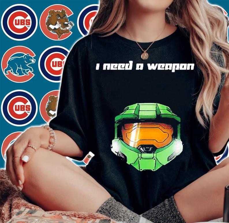 Halo I Need A Weapon T-Shirt