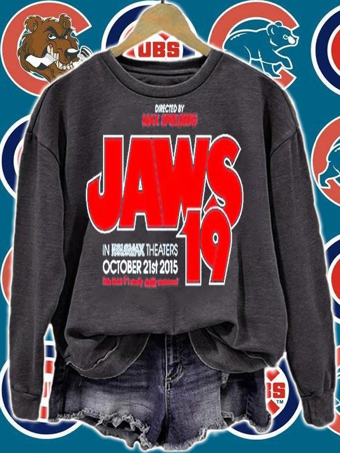 Jaws 19 In Holomax Theaters October 21st 2015 T-Shirt sweatshirt