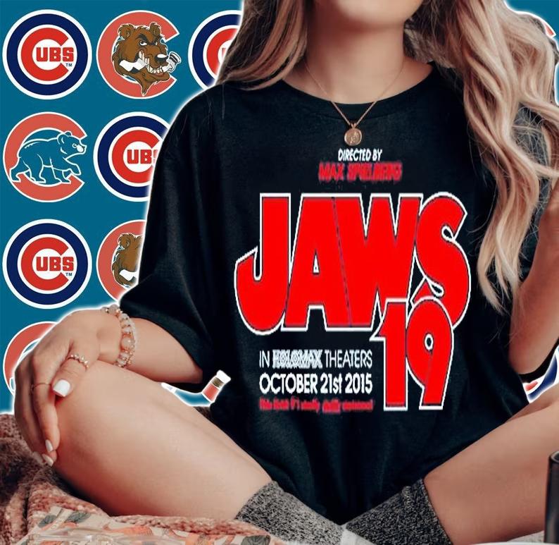 Jaws 19 In Holomax Theaters October 21st 2015 T-Shirt woman shirt