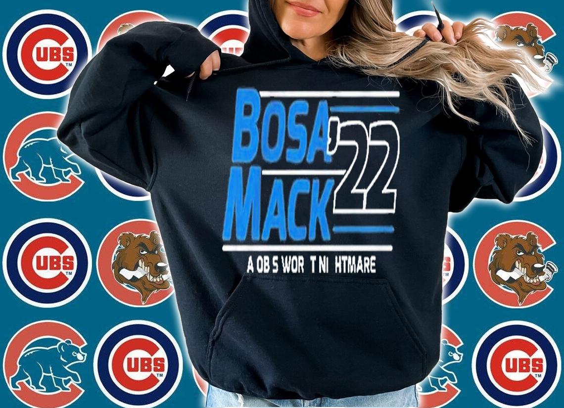 Joey Bosa And Khalil Mack Bosa Mack '22 A Qb's Worst Nightmare T-Shirt hoodie